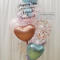 Pastel Elegance! ~ Bespoke Bubble Balloon Bouquet #509