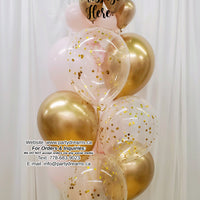 Shower Of Love ~ Bespoke Balloon Bouquet #385